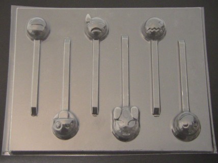 564sp Emoji 2 Chocolate Candy Candy Lollipop Mold